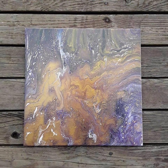 Original Acrylic Abstract Decor Art - Picture 1 of 1